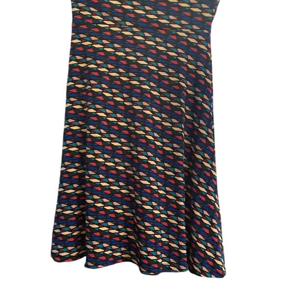Lularoe XS Geometric Skirt in a Flattering Diagonal Cut Work - Picture 1 of 5